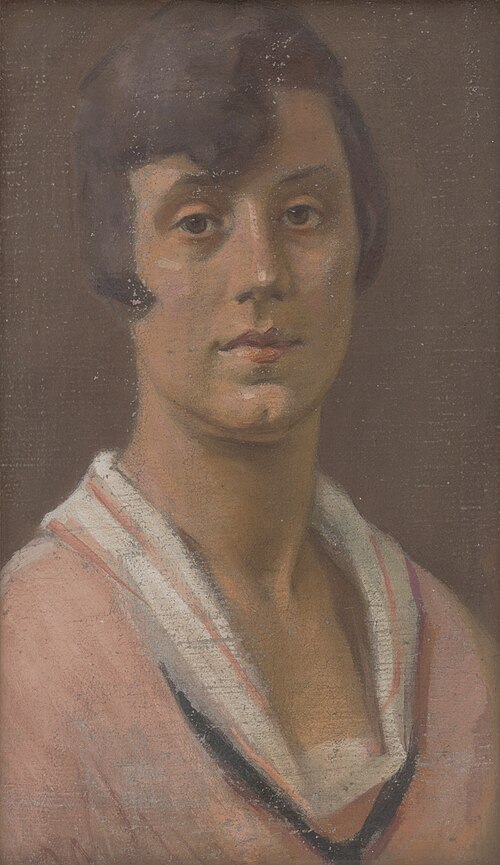 Portrait of a Young Woman, 1910, Milan Thomka Mitrovský