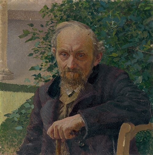Portrait of an Old Man, 1890, Milan Thomka Mitrovský