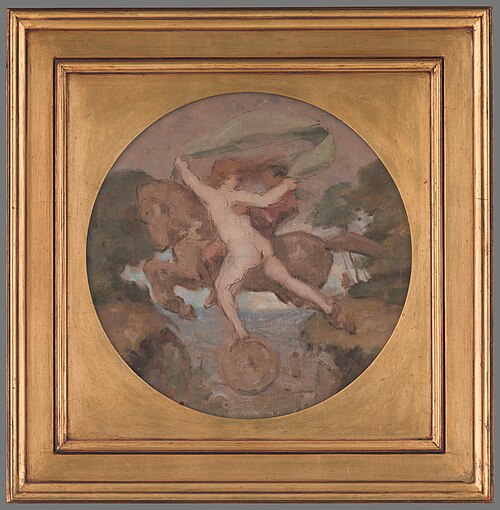 Náčrt k obrazu, 1915, Milan Thomka Mitrovský