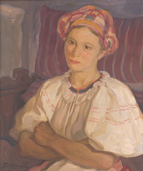 Ženička z Pohronia, 1926, Štefan Polkoráb