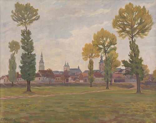 Trnava v jeseni, 1929, Štefan Polkoráb