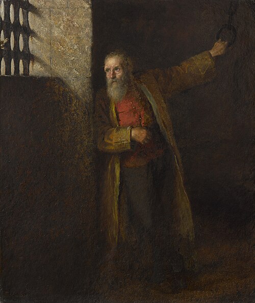 A Prisoner of the State, 1874, Jonathan Eastman Johnson