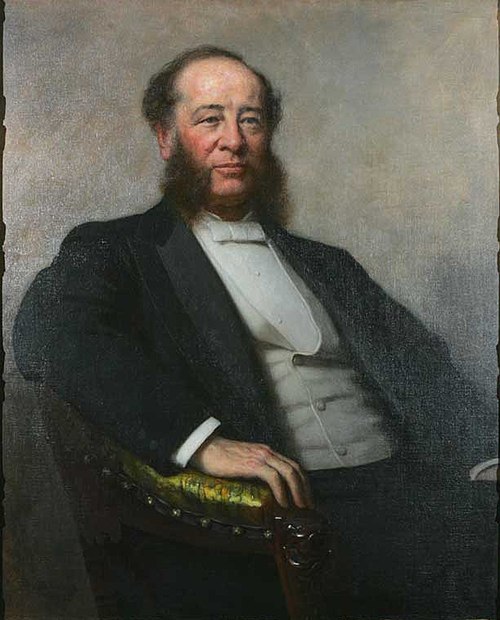 Portrait de William Henry Vanderbilt, 1886, Jonathan Eastman Johnson