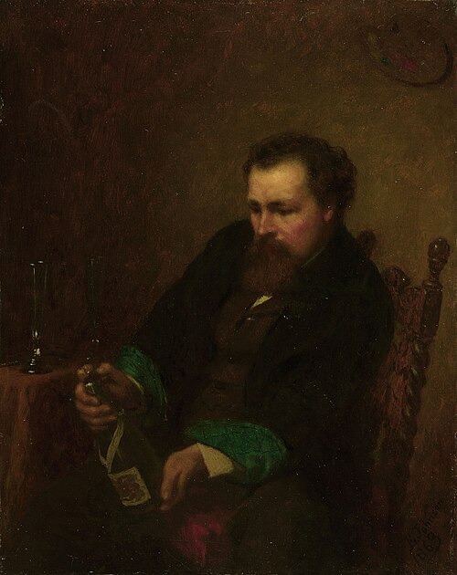 Autoportrait, 1863, Jonathan Eastman Johnson
