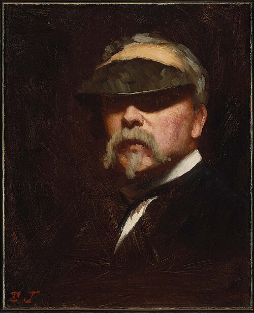Self Portrait, 1885, Jonathan Eastman Johnson