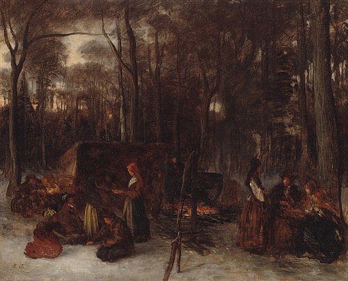 Tasting the Sugar, 1861, Jonathan Eastman Johnson