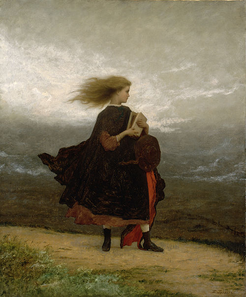La Fille que j'ai laissée derrière moi, 1875, Jonathan Eastman Johnson