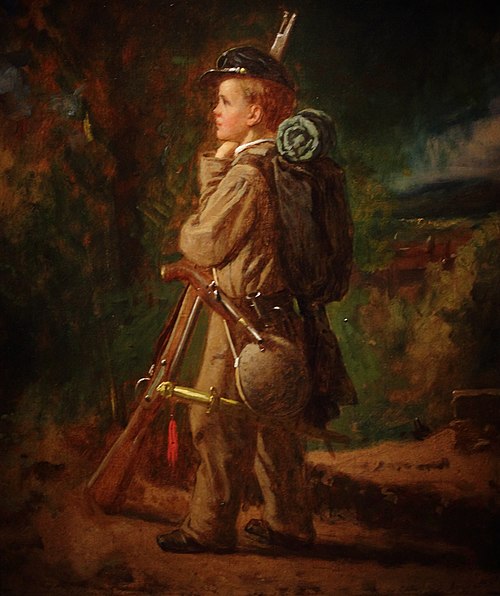 Little Soldier, 1864, Jonathan Eastman Johnson