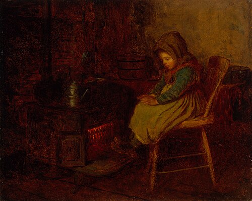 Home and Warmth, 1863, Jonathan Eastman Johnson