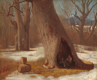 The Truants, 1870, Jonathan Eastman Johnson
