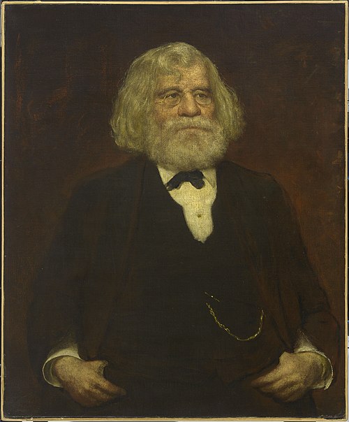 Parke Godwin, 1880, Jonathan Eastman Johnson