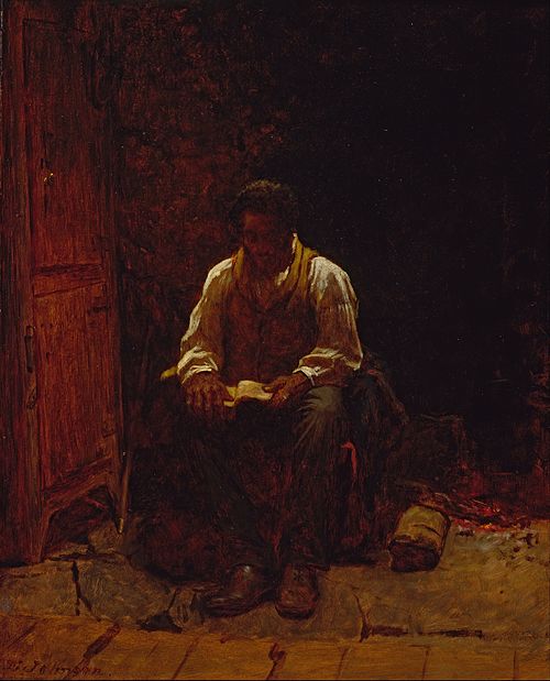 The Lord is My Shepherd, 1863, Jonathan Eastman Johnson