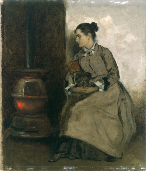 Ruth, 1865, Jonathan Eastman Johnson