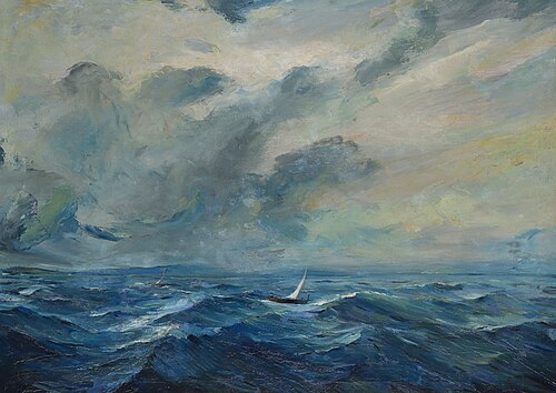 Morje, 1940, Albert Sirk