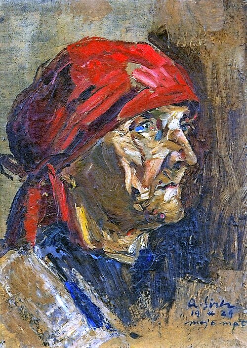 Moja mati, 1929, Albert Sirk