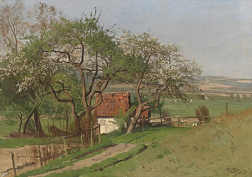 Spring Landscape, 1930, Otto Strützel