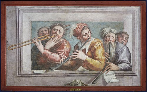 Musicians, 1545, Giorgio Vasari