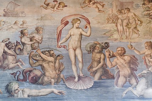 La naissance de Vénus, 1556, Giorgio Vasari