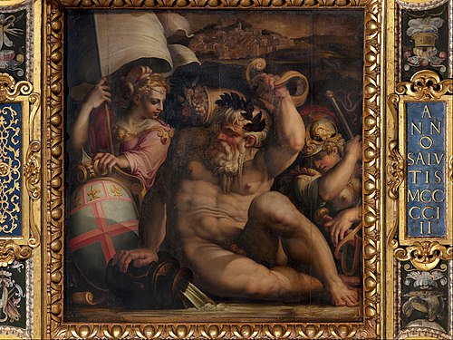 Allegory of Romagna, 1660, Giorgio Vasari