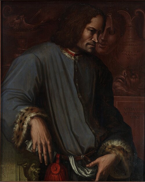 Portrait de Laurent le magnifique, 1533, Giorgio Vasari