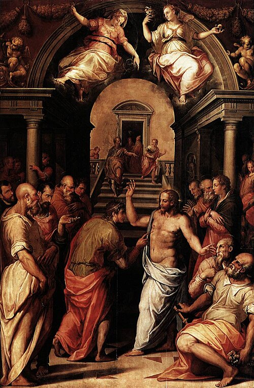 L'Incrédulité de saint Thomas, , Giorgio Vasari