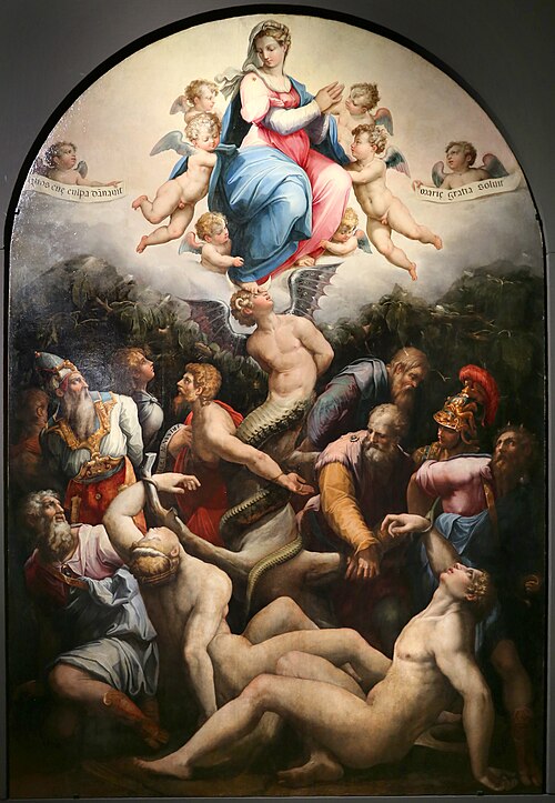 Allegory of the Conception, 1541, Giorgio Vasari