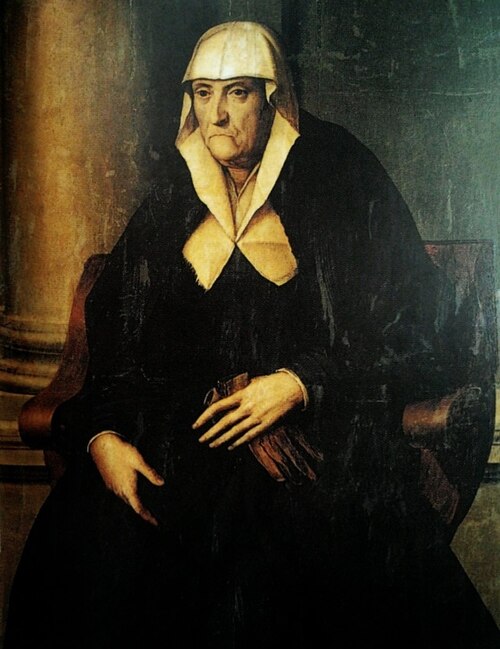 Portrait d'une vieille dame., 1540, Giorgio Vasari
