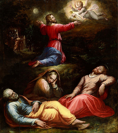 The Garden of Gethsemane, 1570, Giorgio Vasari