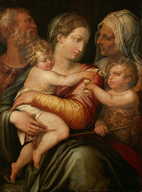 Heilige Familie, 1546, Giorgio Vasari