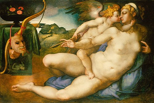 Venus and Cupid, 1543, Giorgio Vasari
