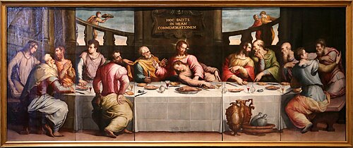 La Cène, , Giorgio Vasari