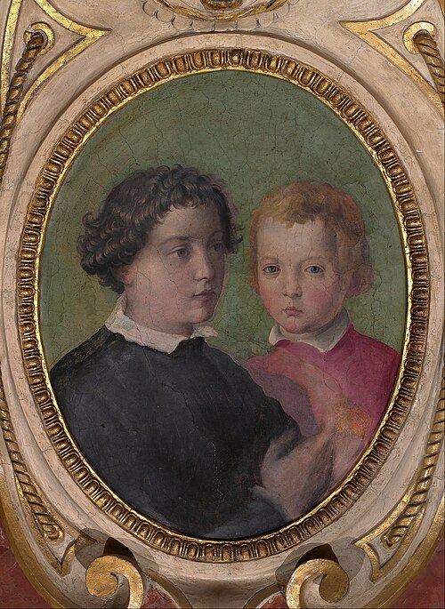 Don Giovanni and Don Garzia de' Medici, 1556, Giorgio Vasari