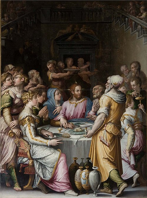 Marriage at Cana, 1566, Giorgio Vasari