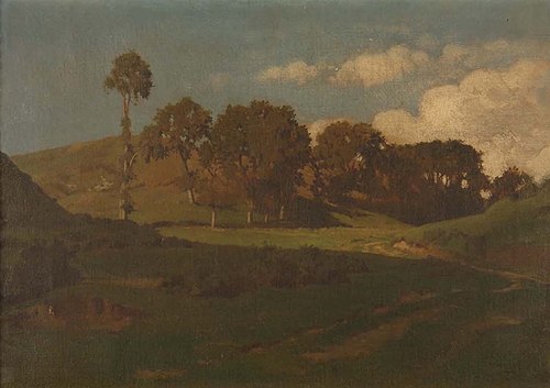 Paysage, 1862, Jean-Georges Vibert
