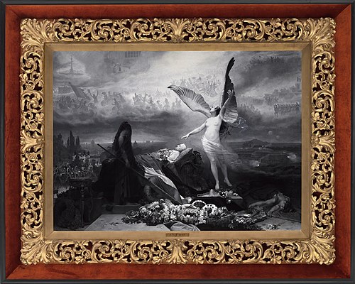 Apotheosis of Louis-Adolphe Thiers, 1878, Jean-Georges Vibert