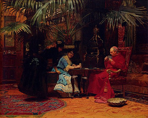 The Church In Danger, , Jean-Georges Vibert