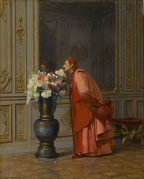 Un Embarras du Choix, 1873, Jean-Georges Vibert