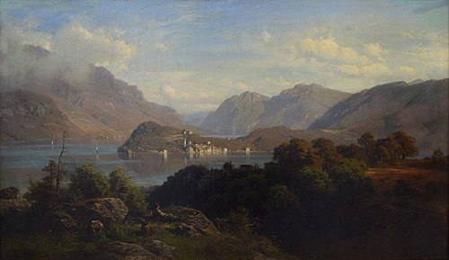 Titti, Lake Como, Italy, 1887, Paul Weber
