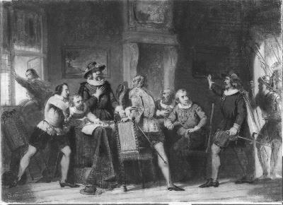 Anno 1576. De gevangenneming van de Raad van State, 1867, Paul Tetar van Elven