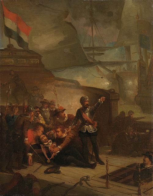 Anno 1653. Maarten Harpertsz. Tromp sneuvelt, 1860, Paul Tetar van Elven