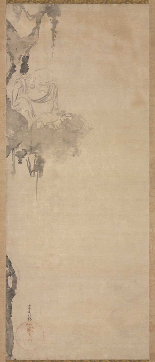 The Bird's Nest Patriarch, 1620, Tawaraya Sôtatsu