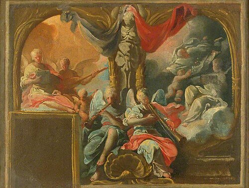 A Concert of Angels, 1737, Matteo Bonechi