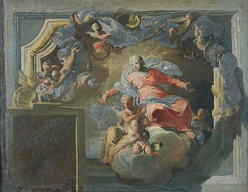 The Assumption of the Virgin, 1737, Matteo Bonechi