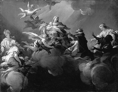 The Glory of Saint Dominic, , Matteo Bonechi