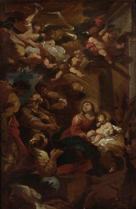 The Adoration of the Shepherds, , Matteo Bonechi