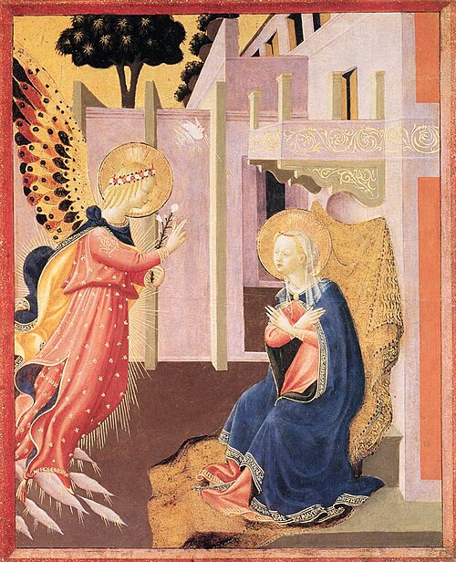L'Annonciation, 1453, Zanobi Strozzi