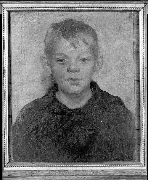 Portrait of a Boy, , Julian Alden Weir