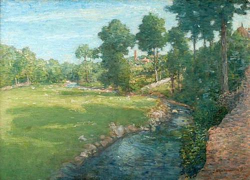 Paysage, 1894, Julian Alden Weir