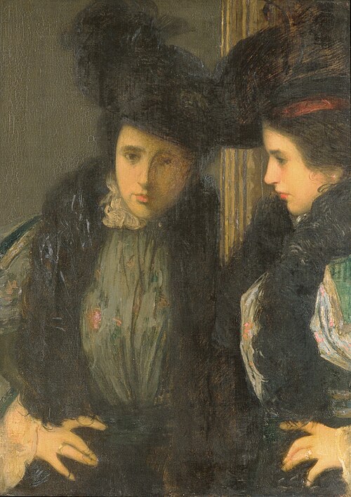 The Green Bodice, 1898, Julian Alden Weir