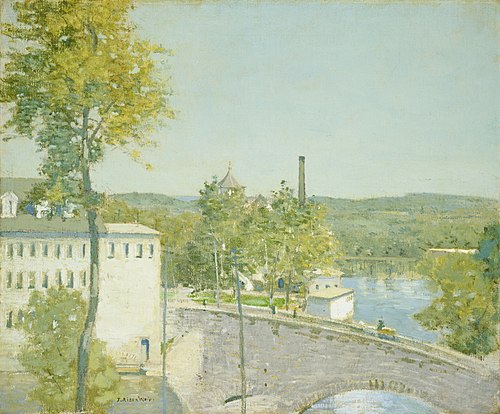 U.S. Thread Company Mills, Willimantic, Connecticut, 1893, Julian Alden Weir